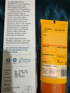 Combo Sunscreen &amp; Sleeping Mask Bundle