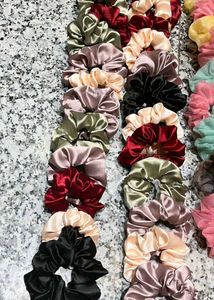 Satin Scrunchie Bundle