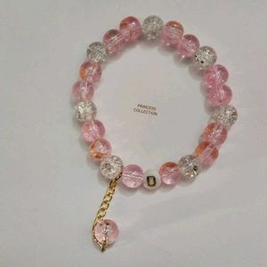 Custom Initial Beaded Bracelet