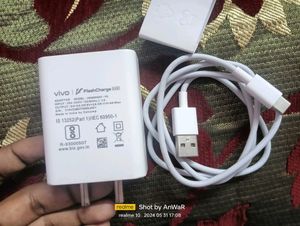 Vivo 44watt Flash Charger Original With Cable