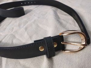 Stylish Black Belt - Women
