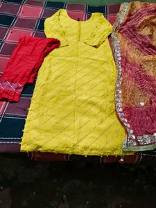 Yellow Kurta Set