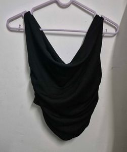 Chic Black Off-Shoulder Jumpsuit