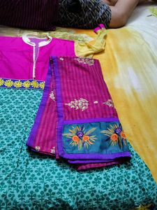 anarkali kurta with dupatta