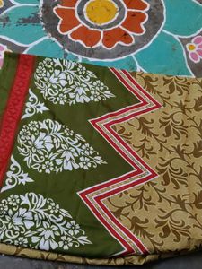 Elegant Floral Saree