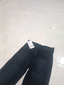 H&amp;M Black Wide Leg Jeans