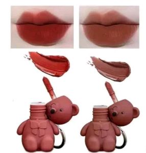 2 In1 Key Chain Bear Mist Matte Velvet Lipstick