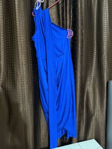 Blue Slit Dress 💙