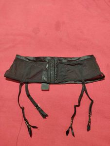 Intimissimi Black Lace Garter Belt (One Size)