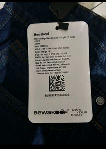 Denim Cargo Jeans
