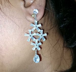 Ad Earings With Anti Tarnish Bracelet