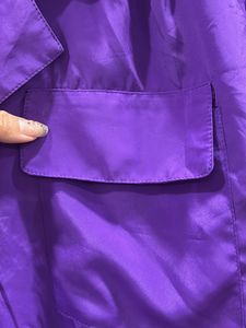 Purple crop top
