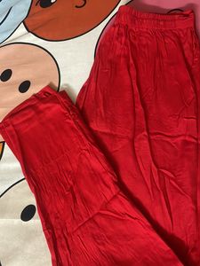 Pinteresty Red kurta set