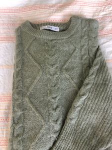 Sage Green Knit Sweater