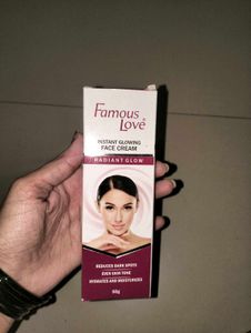 Famous Love Instant Glowing Face Cream