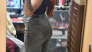 Gray Denim Jeans