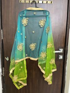 BLUE N GREEN LEHANGA