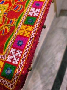 Traditional Elephant Laptop Sling Bag.