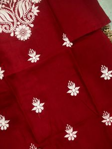 Pure Cotton Lucknowi Kurti