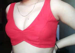 Deep V Neck Backless Blouse