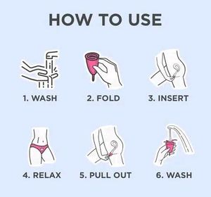 Pee Safe Reusable Menstrual Cup - Small