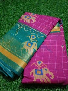 Chanderi Cotton Saree