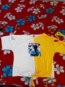 Two-Tone Graphic Tee