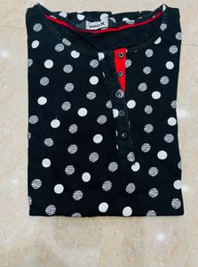 Polka Dot Tshirt Women