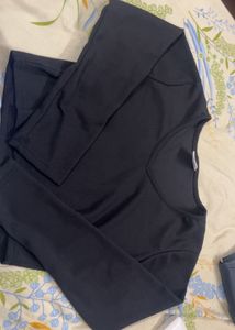 Black Long Sleeve Top