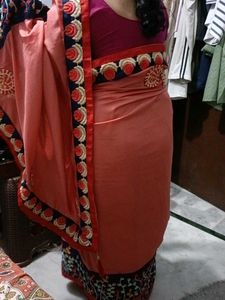 Thread Work Party Wear Saree