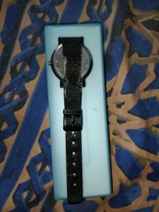 Black Working Watch