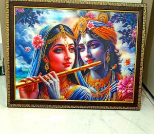 radhekrishna illusional photo frame