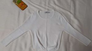 White Top With Cute Bow