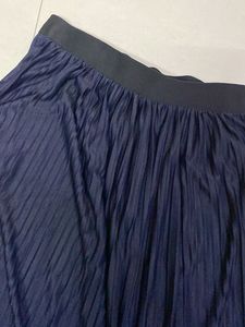 Dual Shade Pleated Skirt
