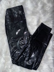Black PU Pant