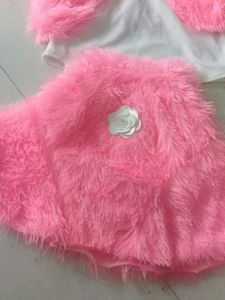 Midey And Top With Jacket For 3 To 6 Months