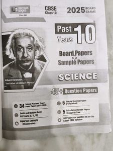 CBSE Class 10 Science Sample Paper