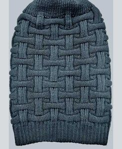 Men Woollen Silver Cap