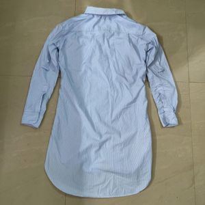Zara Long Shirt Like One Piece (33inch Front L