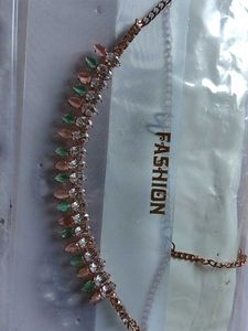 Necklace with Colorful Stones