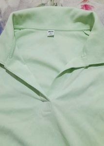 Cute Green Crop Top