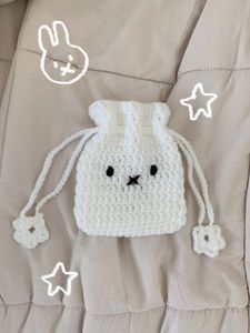 Crochet Miffy Pouch