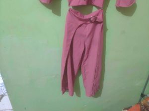 Floral Print Girls&#39; Outfit