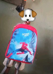 Spiderman Printed School Bag