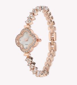 Rose Gold Clover Watch