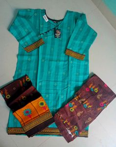 Top Pant Dupatta(Chudi Set)