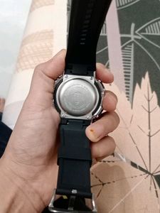 Watch Balck And Silver..... New