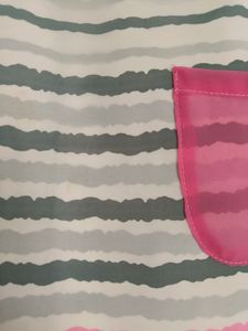 Multicolour Striped Georgette Top
