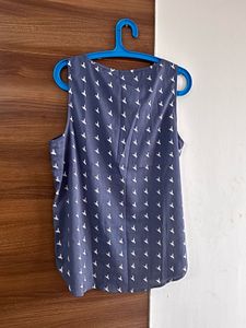 Cute Bird Print Tank Top