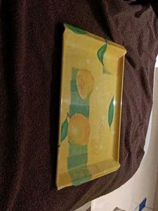 Yellow Tray for serving